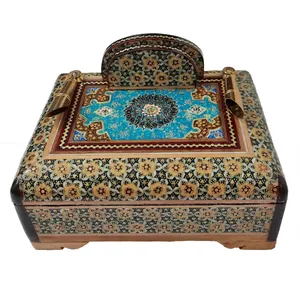 قلمدان خاتم کاری مدل جعبه دار کد 119
