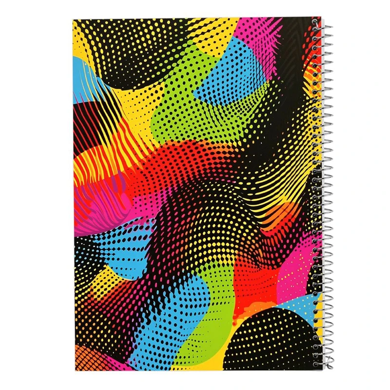 دفتر ژورنال نویسی 50 برگ مدوپد مدل نقطه ای طرح اشکال فانتزی کد DF16289