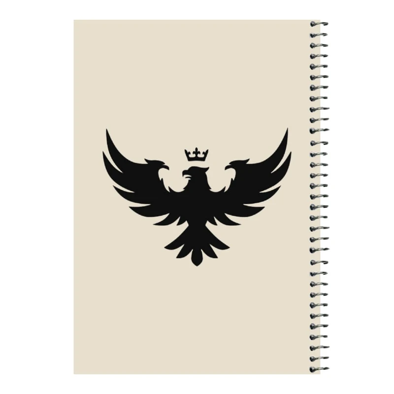 دفتر مشق 80 برگ اس جی مدل عقاب کد۲   