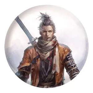 پیکسل خندالو طرح بازی سکیرو Sekiro کد 30534 مدل بزرگ