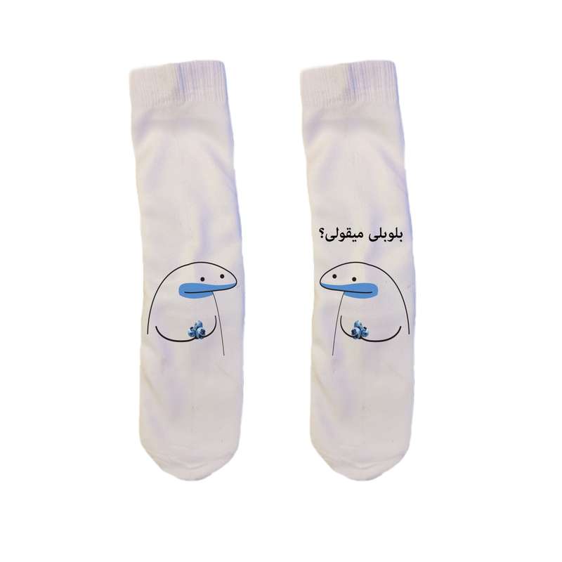 جوراب مردانه مدل میقولی کد 2406