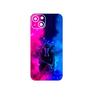 MAHOOT Smoke Rainbow Digital Art 2 Cover Sticker for Apple iPhone 13
