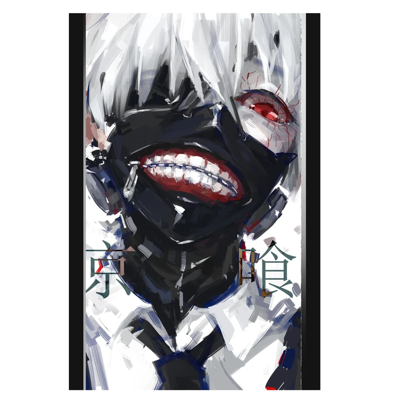 پوستر مدل کانکی Kaneki طرح انیمه توکیو غول Tokyo ghoul کد 521