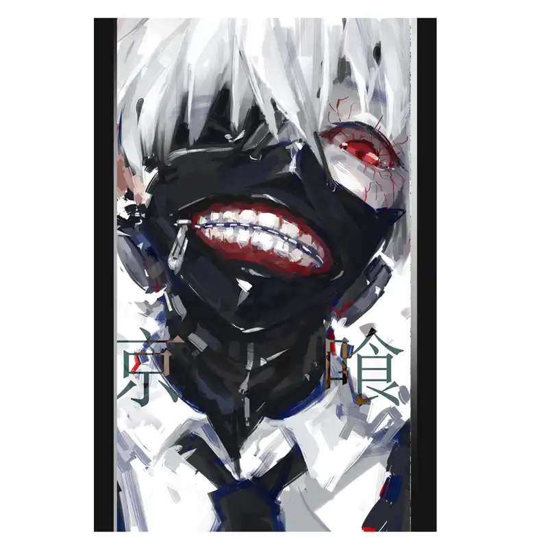 پوستر مدل کانکی Kaneki طرح انیمه توکیو غول Tokyo ghoul کد 521