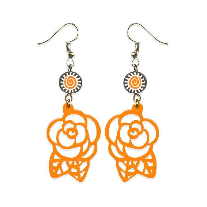 گوشواره دخترانه طرح گ کد 006 گوشواره دخترانه طرح گ کد 006