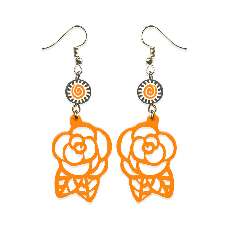 گوشواره دخترانه طرح گ کد 006 گوشواره دخترانه طرح گ کد 006