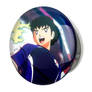 آینه جیبی خندالو طرح سوباسا فوتبالیست ها مدل تاشو کد 10560 