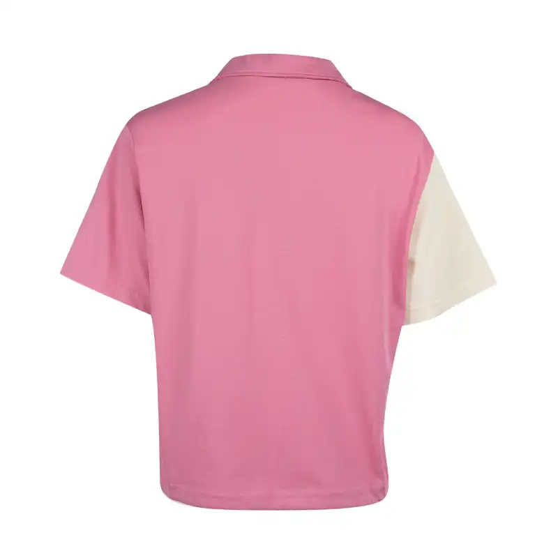پولوشرت آستین کوتاه زنانه جین وست کد 1551258 رنگ صورتی