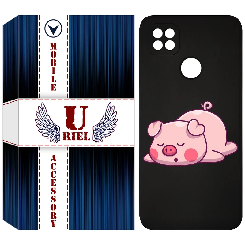 کاور یوریل قاب مدل KSH کد 42 طرح پیگی مناسب برای گوشی موبایل شیائومی Redmi 9C / Redmi 10A