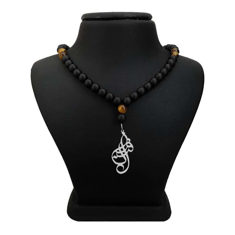 گردنبند نقره مردانه ترمه ۱ مدل فرزان کد ma 2176 گردنبند نقره مردانه ترمه ۱ مدل فرزان کد ma 2176