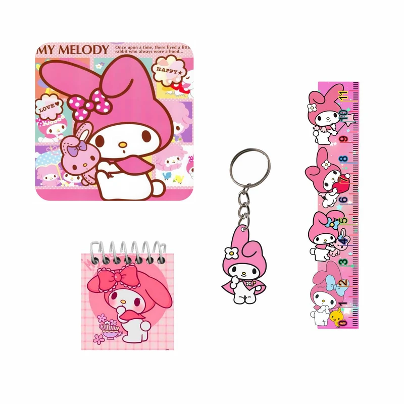 بسته لوازم تحریر مدل ملودی کد new2 مجموعه 4 عددی