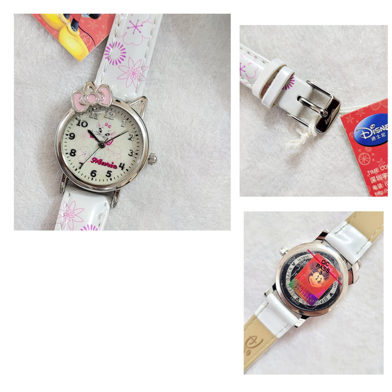 ساعت مچی عقربه ای دخترانه مدل میکی موس