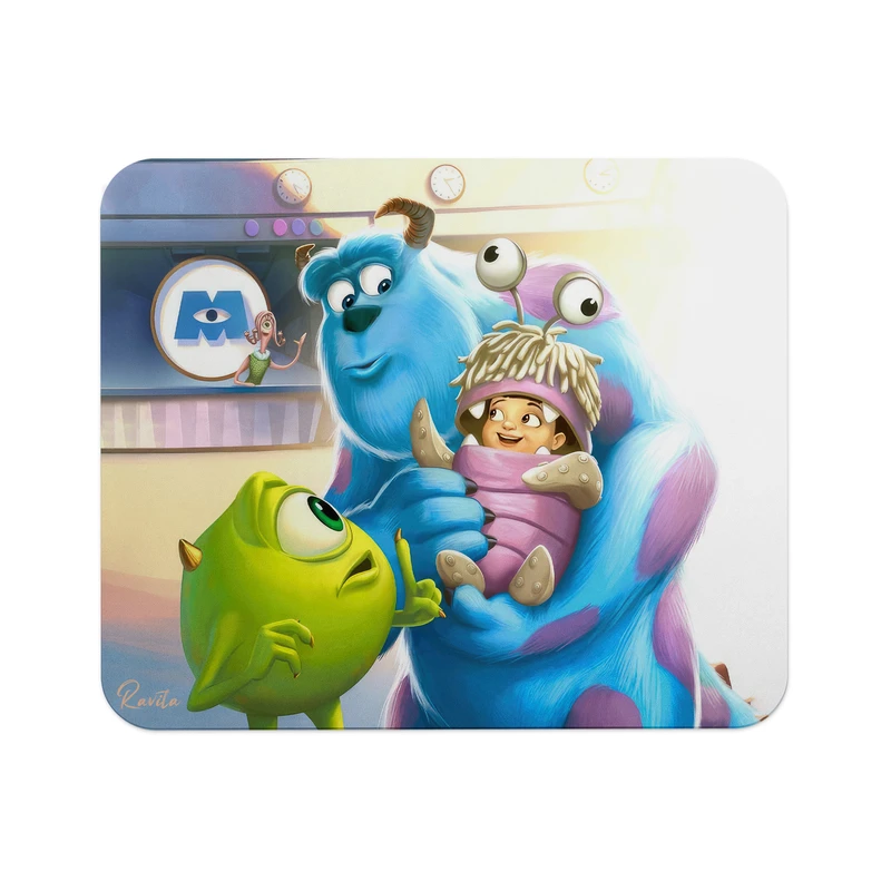 ماوس پد راویتا مدل کارخانه هیولا ها -سالیوان- بو کد 3550 سایز 24*19 سانتی متر