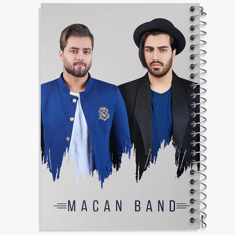 دفتر مشق 100 برگ خندالو طرح ماکان بند کد 2541