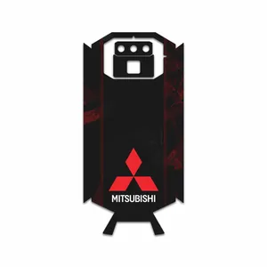 MAHOOT Mitsubishi Motor Cover Sticker for Doogee S70