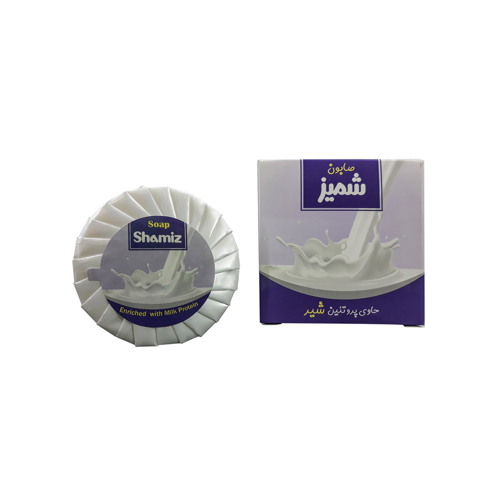صابون شستشو شمیز مدل شیر وزن 75 گرم