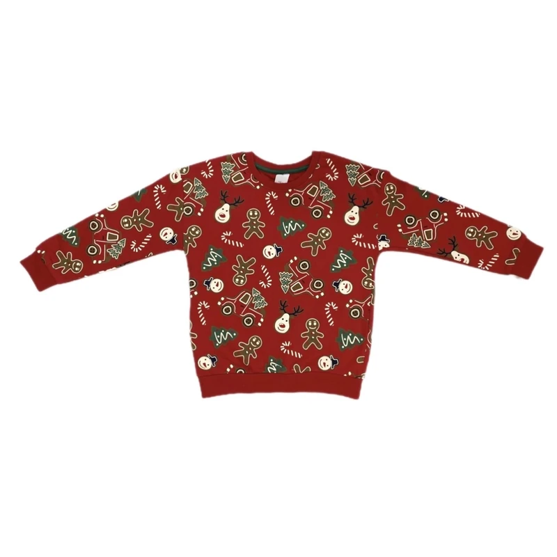 سویشرت بچگانه مدل توکرکی طرح کریسمس