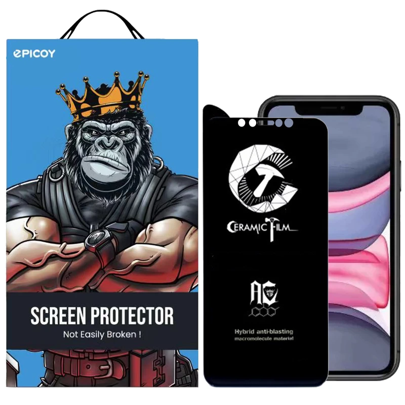 محافظ صفحه نمایش مات اپیکوی مدل CR7-M مناسب برای گوشی موبایل اپل iPhone 11/ XR