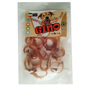 تشویقی سگ جینو مدل Ox Trachea کد 203 وزن 85 گرم