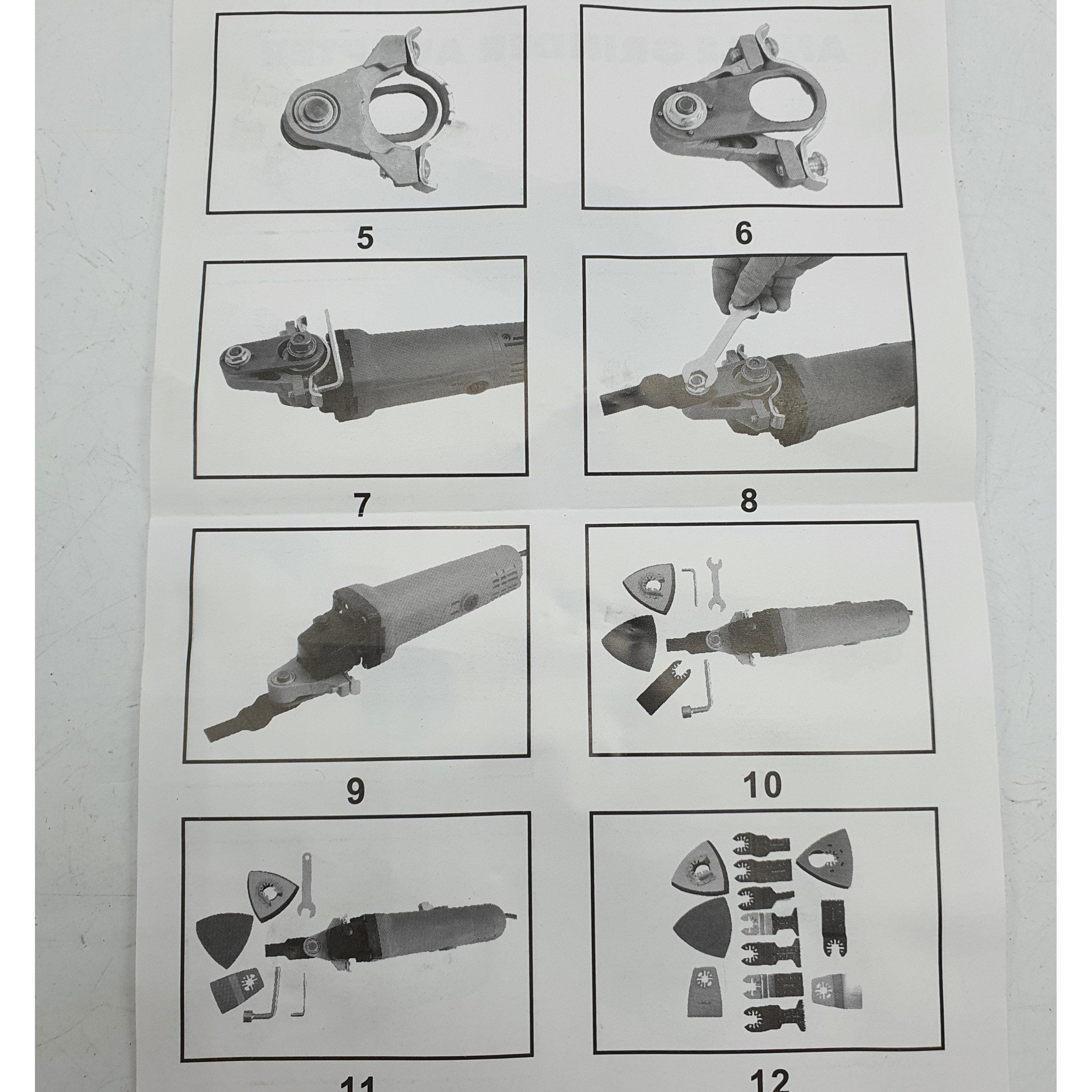 تبدیل مینی فرز به ابزار چندکاره مدل ANGLE-5