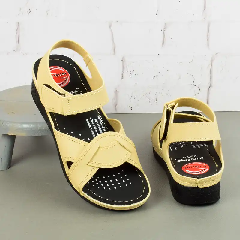 صندل زنانه مدل طبی آنتی بلو برچسبی CR.4025