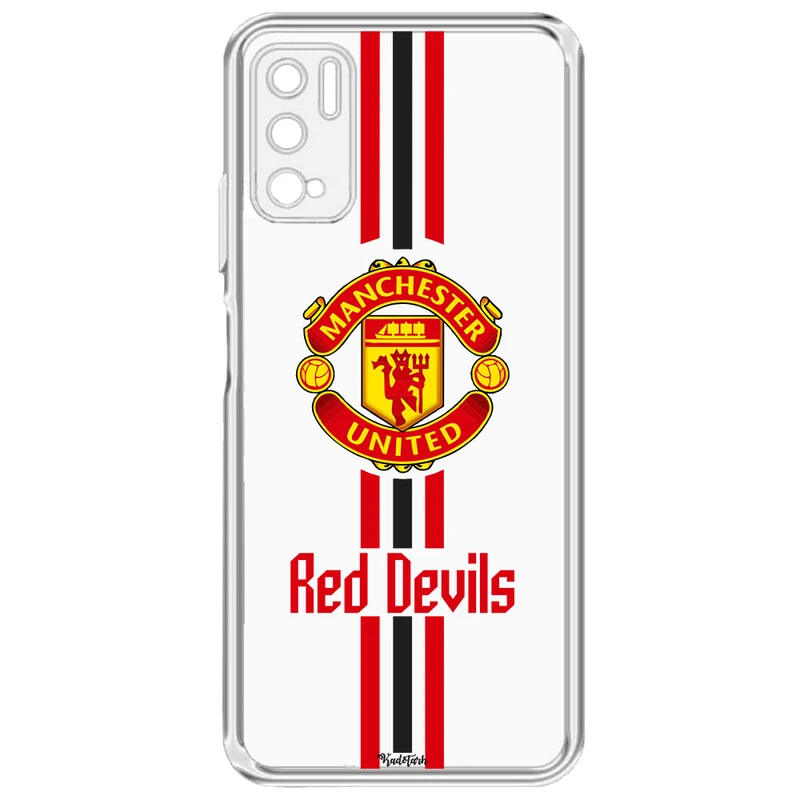 کاور طرح Manchester United مناسب برای گوشی موبایل شیائومی Poco M3 Pro 