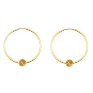 گوشواره طلا 18 عیار دخترانه رزالیا مدل GEA-17