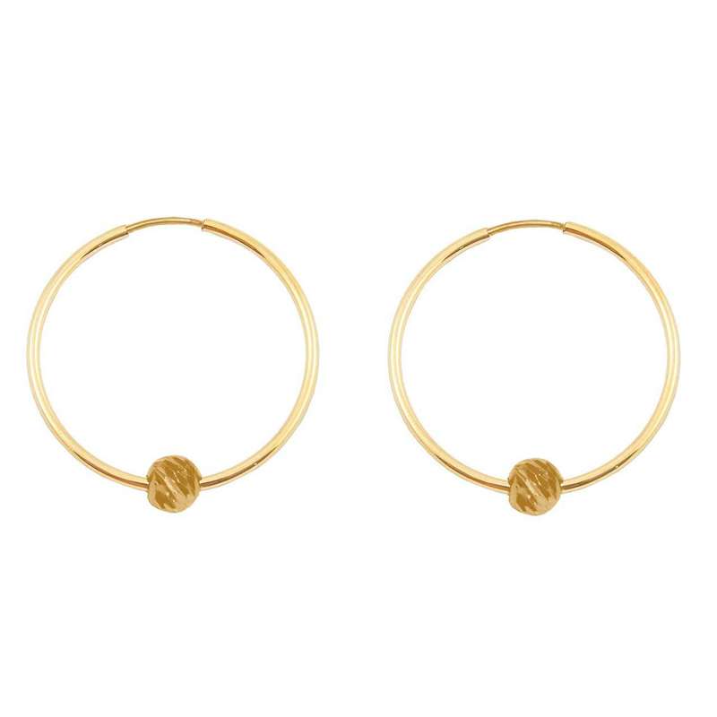 گوشواره طلا 18 عیار دخترانه رزالیا مدل GEA-17