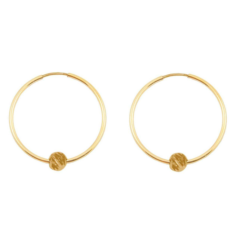 گوشواره طلا 18 عیار دخترانه رزالیا مدل GEA-17