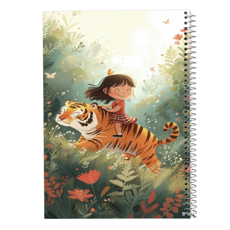 دفتر مشق 50 برگ مدوپد مدل موجودات فانتزی کد DF16878