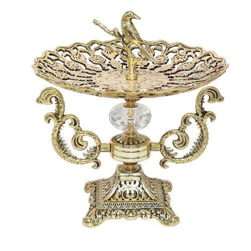 شیرینی خوری برنزی مدل الیزه کد B02