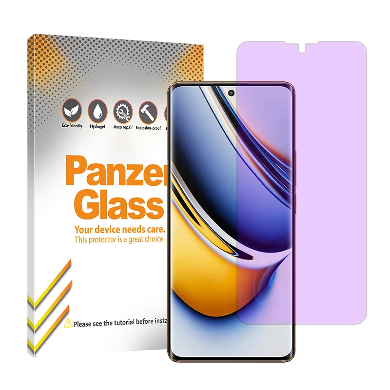 محافظ صفحه نمایش آنتی پرپل پنزر گلس مدل Resistant مناسب برای گوشی موبایل ریلمی 11 Pro Plus