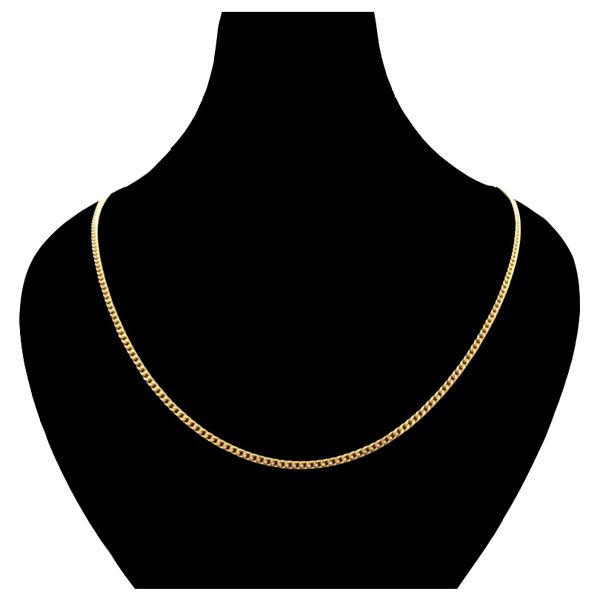 زنجیر کارتیه طلا 18 عیار زنانه گالری طلای پرنسس مدل GP001