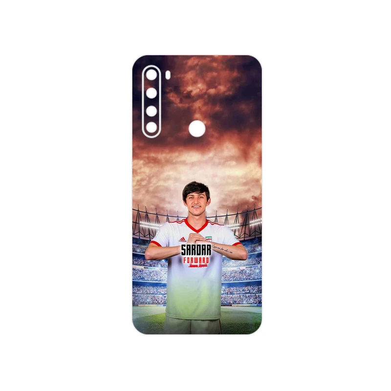 برچسب پوششی ماهوت مدل Sardar Azmoun مناسب برای گوشی موبایل شیائومی Redmi Note 8 2021