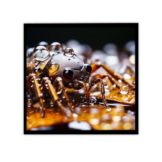 تابلو نوری بکلیت طرح حشره مدل B-MID-19382