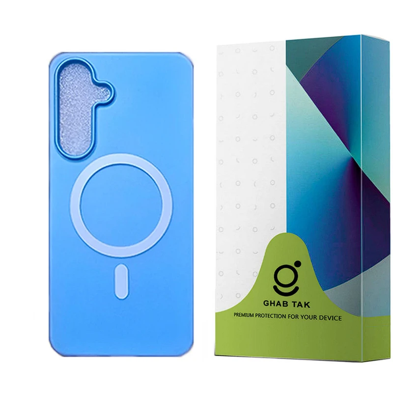 کاور قاب تک مدل دو تکه طرح MagSafe مناسب برای گوشی موبایل سامسونگ Galaxy A55  