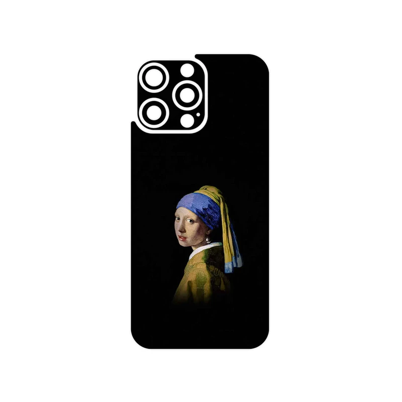 برچسب پوششی ماهوت مدل Girl with a Pearl Earring of Vermeer مناسب برای گوشی موبایل اپل iPhone 16 Pro Max