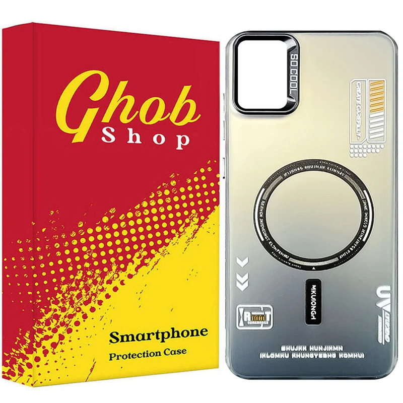 کاور قاب شاپ مدل مگ سیف طرح UV مناسب برای گوشی موبایل سامسونگ Galaxy A06 / A06 5G