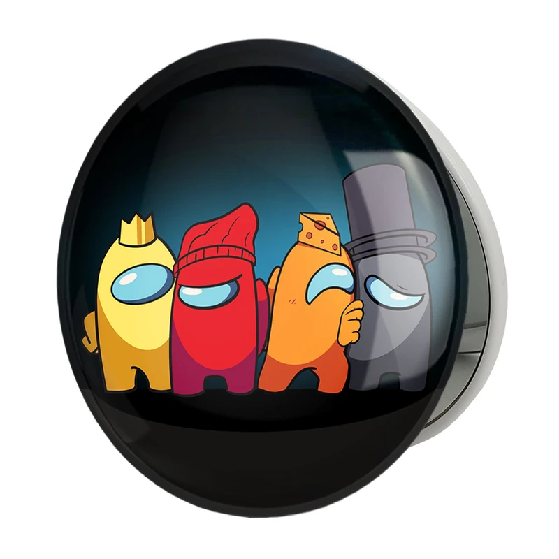 آینه جیبی خندالو طرح امانگ آس Among Us مدل تاشو کد 10312 