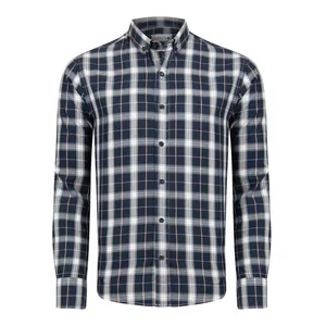 پیراهن آستین بلند مردانه مدل پنبه