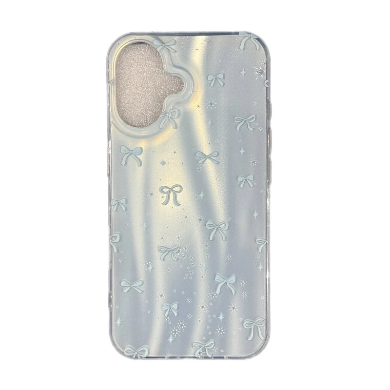 کاور طرح پاپیون ستاره هولوگرامی مدل papion مناسب برای گوشی موبایل اپل iPhone16