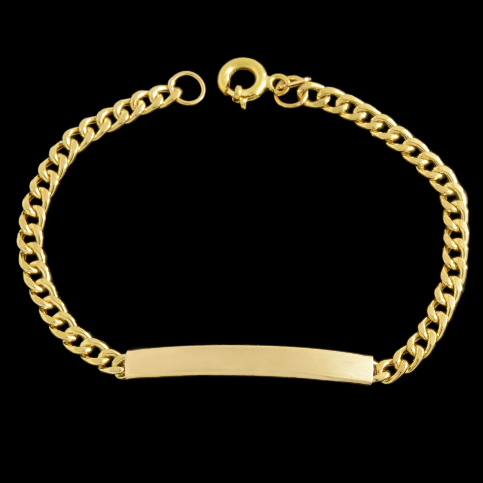دستبند طلا 18 عیار زنانه طلای مستجابی کد 6750 -  - 1