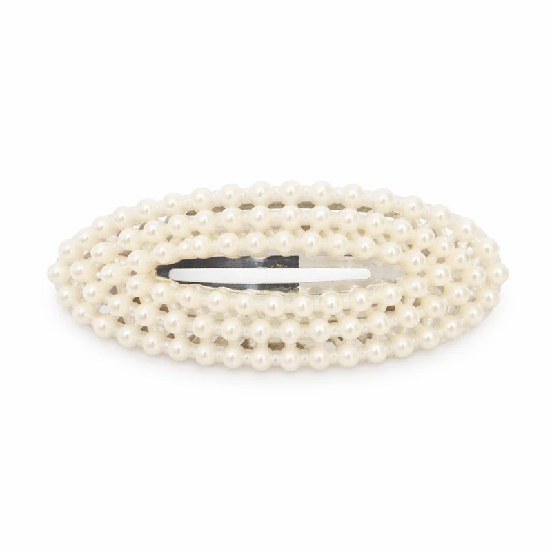 گیره مو زنانه طرح مروارید مدل KNP-011