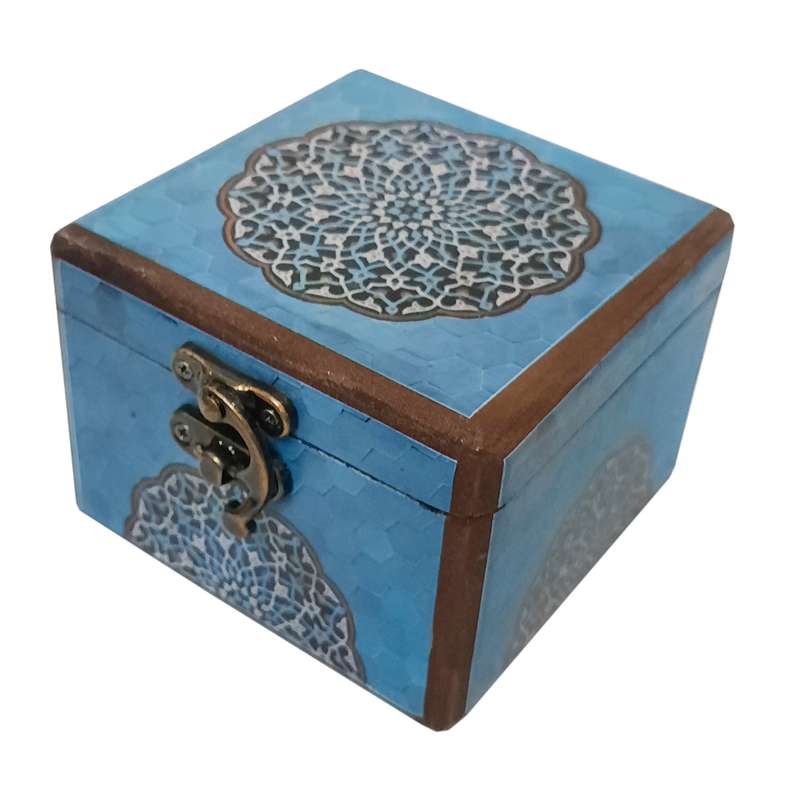 جعبه هدیه مدل ساعتی طرح شمسه