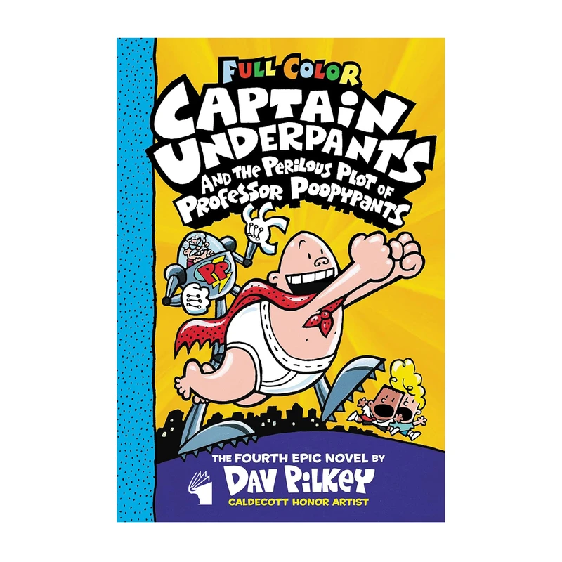 کتاب Captain Undepants vol. 4 اثر Dav Pilkey انتشارات معیار علم