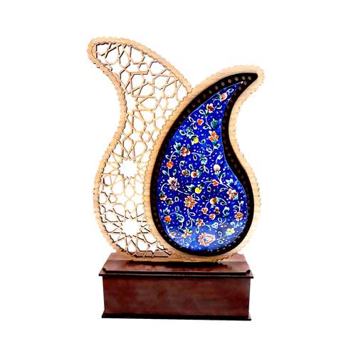 تندیس میناکاری طرح ترنج مدل ساده کد 14014