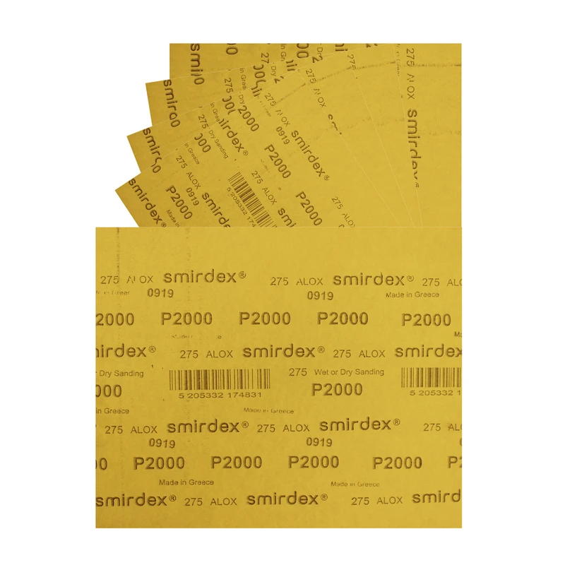 ورق سنباده اسمیردکس مدل P2000 ALOX بسته 5 عددی 