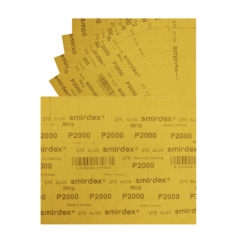 ورق سنباده اسمیردکس مدل P2000 ALOX بسته 5 عددی ورق سنباده اسمیردکس مدل P2000 ALOX بسته 5 عددی