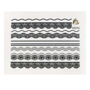 برچسب لنز ناخن کد M-090