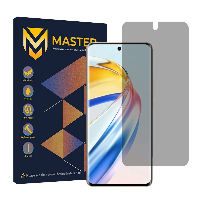 محافظ صفحه نمایش حریم شخصی مستر مدل Resistant مناسب برای گوشی موبایل آنر X9b